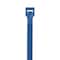 Panduit Cable Tie, 11 in L, 3 in Max Bundle Dia., Blue, Polypropylene, 60 lb Strength, 50 PK PLT3H-L186 - alternate 4